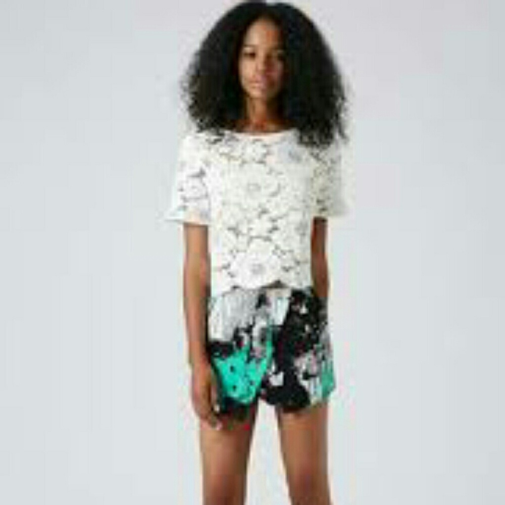 Topshop Multicolor Shorts